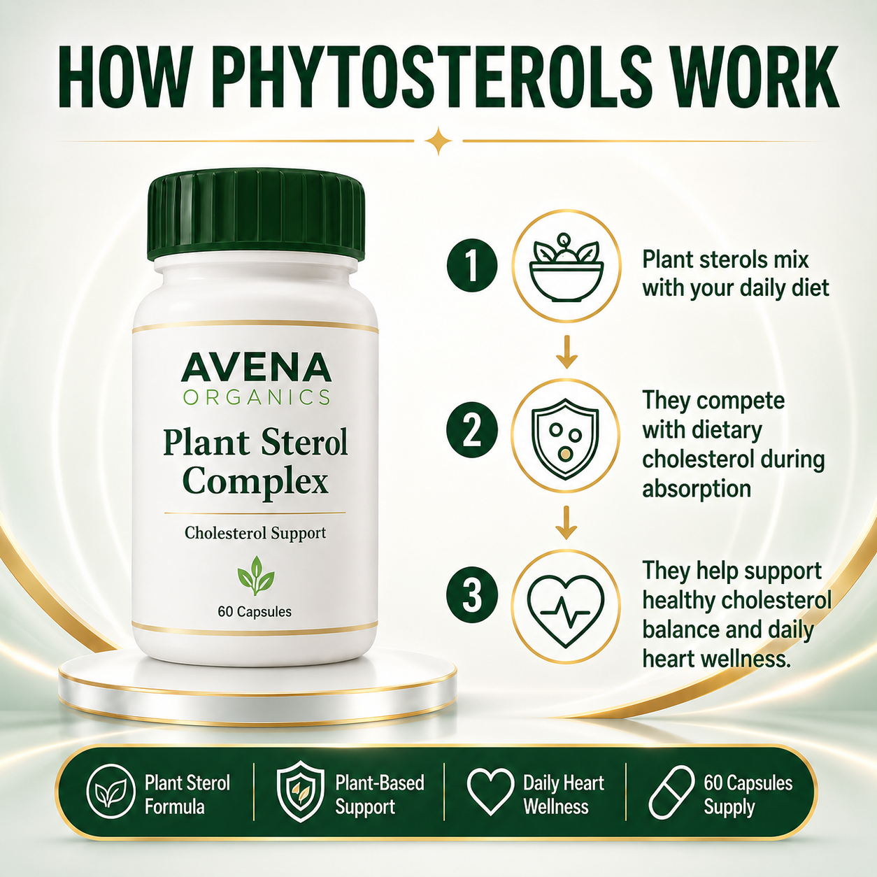 Plant Sterols Complex for Cholesterol Support