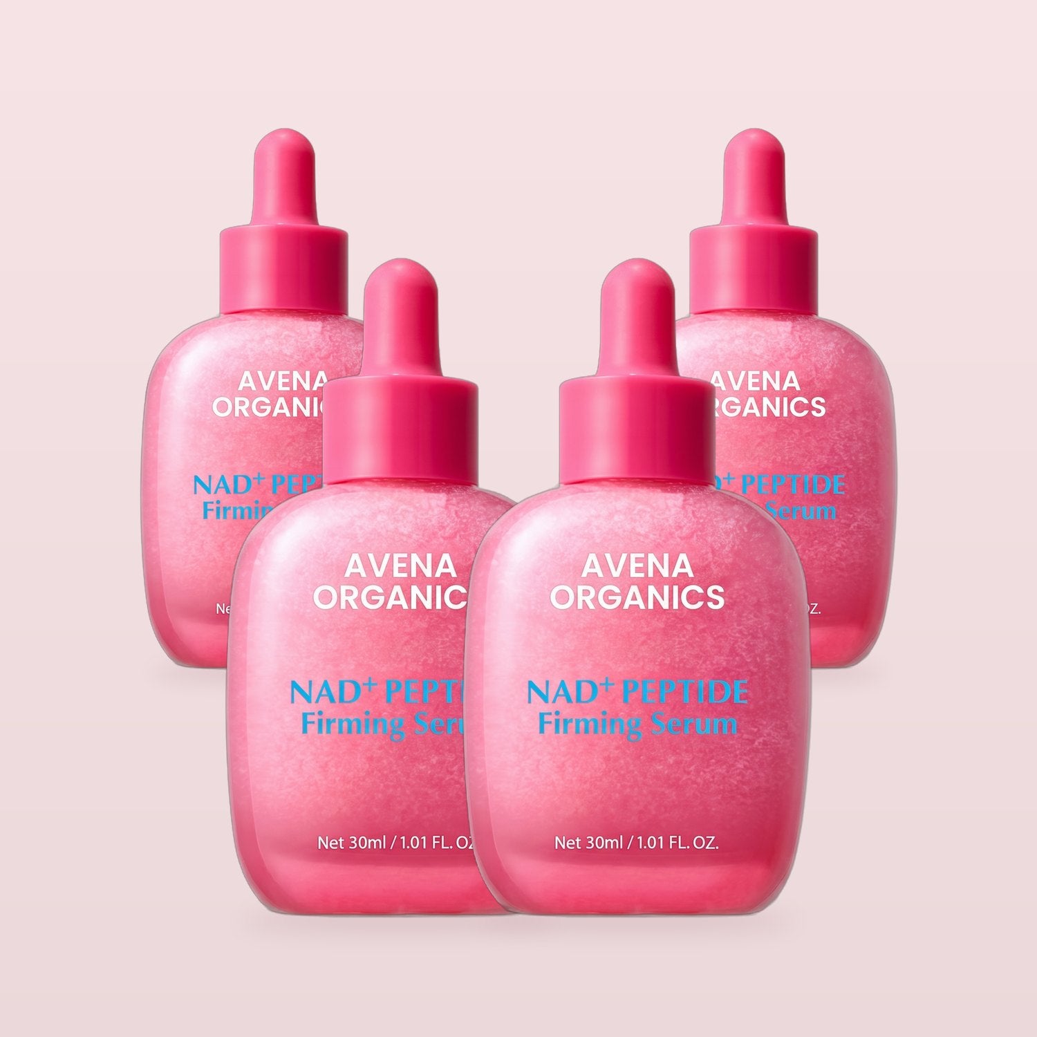 Four bottles of Avena NAD+ Peptide Serum