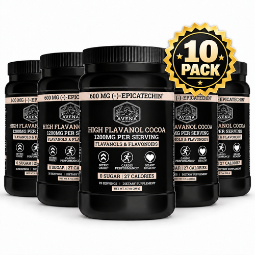 High Flavanol Cocoa (10 Bottles)