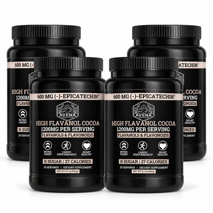 4 Bottles of High Flavanol Coaoa