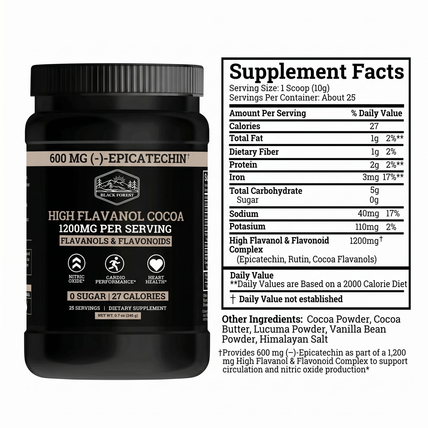 HIGH FLAVANOL COCOA