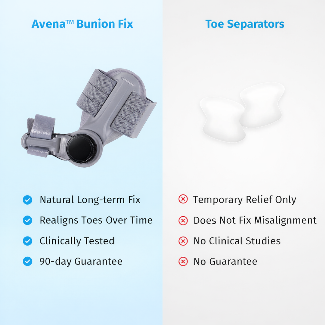 Avena Bunion Fix comparison 3
