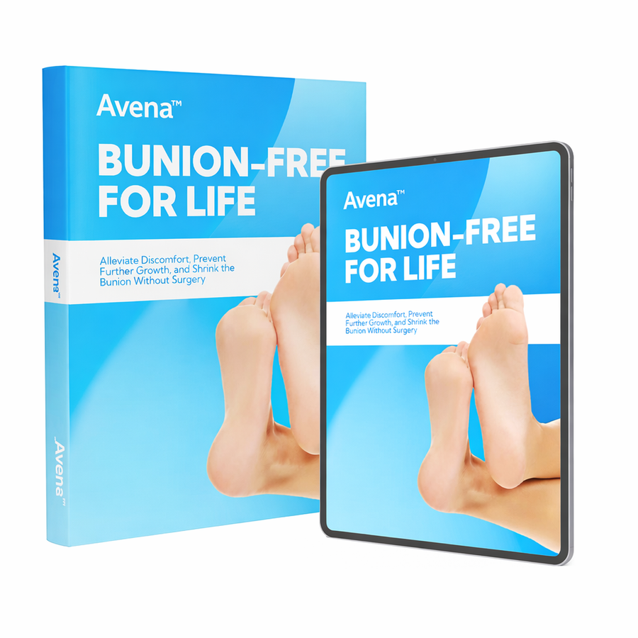 The Ultimate Bunion Relief eBook on an iPad
