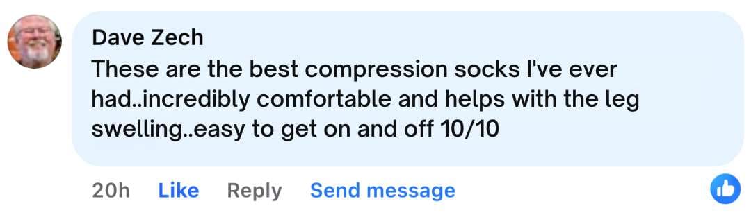 Customer comment from Dave Zech about the fit
