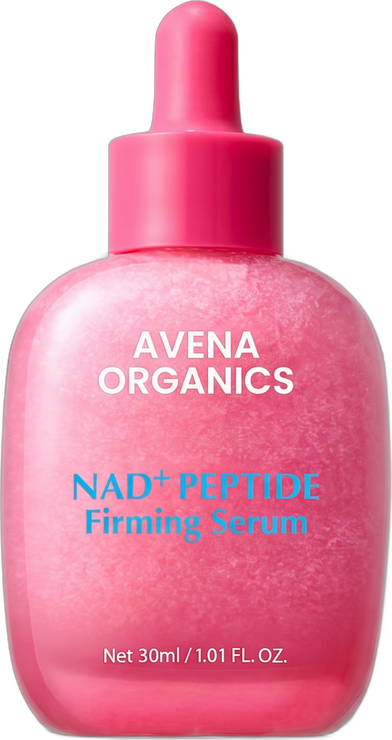 A bottle of Avena NAD+ Peptide Serum